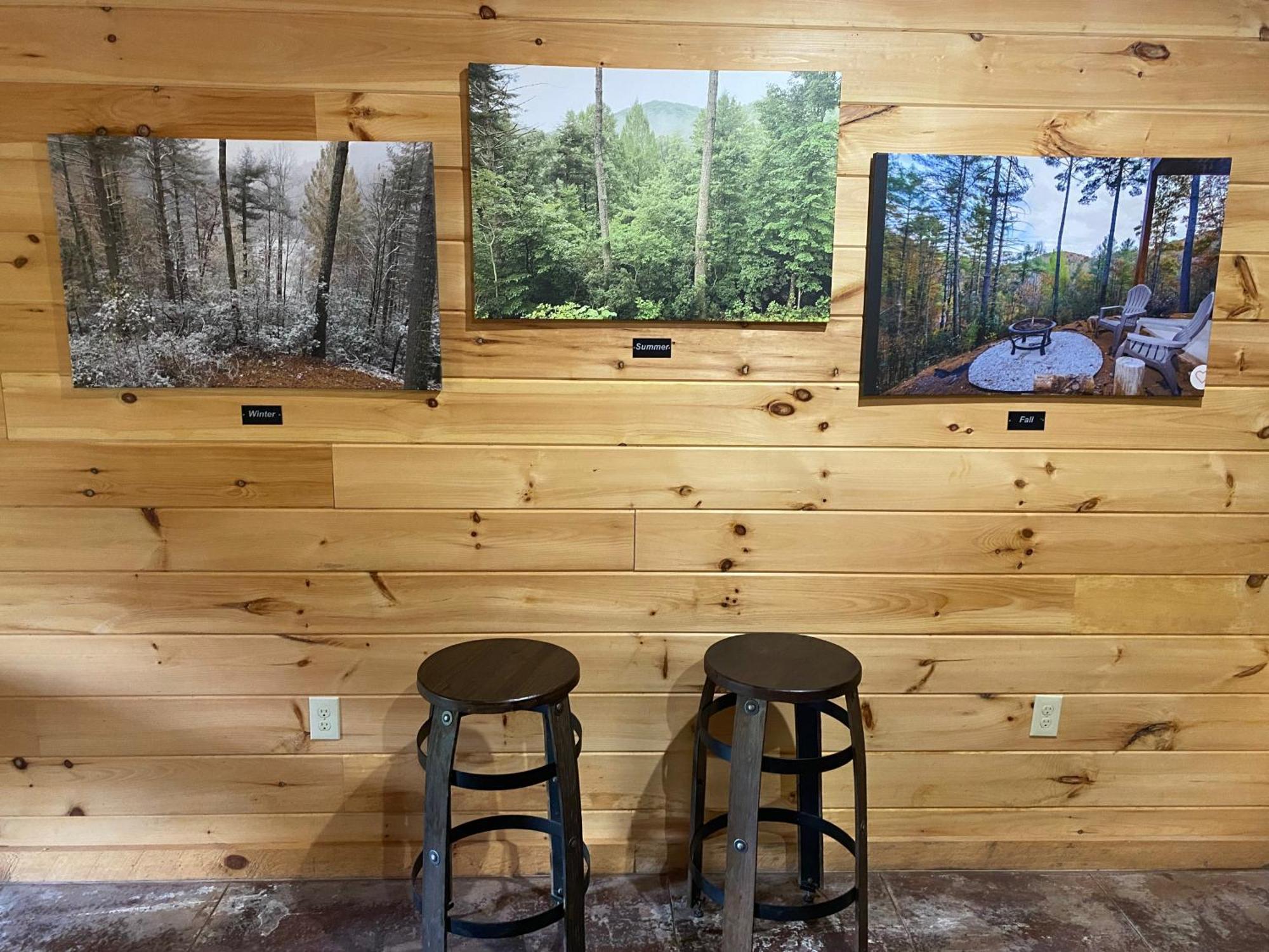 The Cozy Lazy Laurel With Year-Round Mountain Views, Hot Tub, Fire Pit Vila Cherry Log Exterior foto